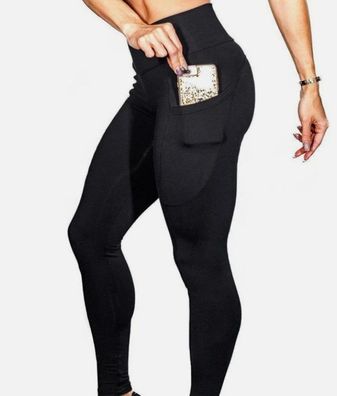 Super weiche leichte Fitness-Yoga-Leggings mit hoher Taille für Frauen