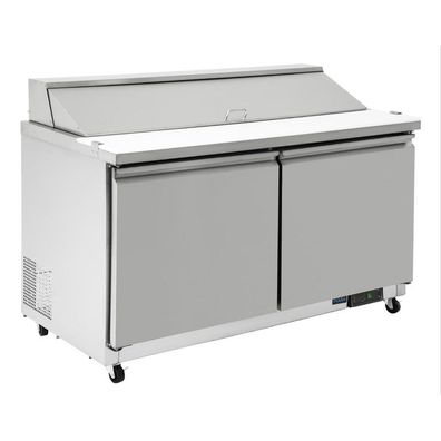Gastronomie Polar Arbeitstisch 527 Liter 2-Türig - Serie U