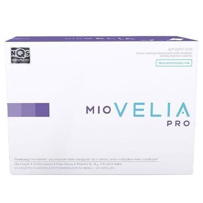 Miovelia PRO Nahrungsergaenzungsmittel, 30 Beutel + 30 Kapseln