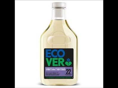 ECOVER 6x Feinwaschmittel Schwarz & Dunkel – Limette & Lotus 1l