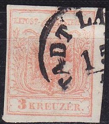 Österreich Austria [1850] MiNr 0003 Y a III ( O/used ) [04]