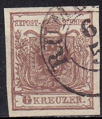 Österreich Austria [1850] MiNr 0004 Y III ( O/used ) [01]