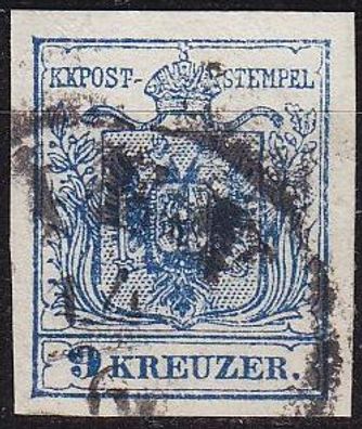 Österreich Austria [1850] MiNr 0005 Y b III ( O/used ) [03]