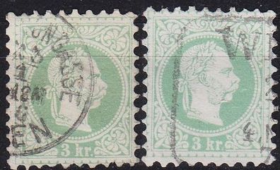 Österreich Austria [1867] MiNr 0036 II ( O/used ) [01] 2 Farben