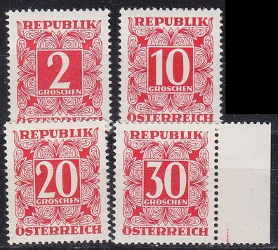 Österreich Austria [Porto] MiNr 0232 xa o ex ( * */mnh ) [01]