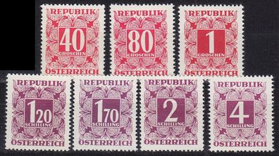 Österreich Austria [Porto] MiNr 0232 xa s ex ( * */mnh ) [01]