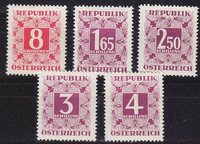 Österreich Austria [Porto] MiNr 0232 xa w ex ( * /mh ) [02]