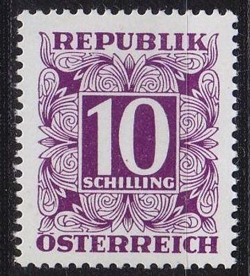 Österreich Austria [Porto] MiNr 0259 z w ( * /mh )