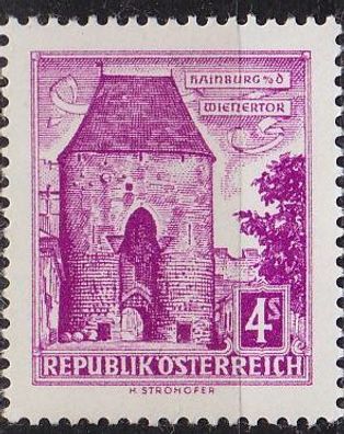 Österreich Austria [1958] MiNr 1051 x ( * */mnh ) Bauwerke