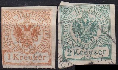 Österreich Austria [Zeitung] MiNr 007-08 X ( O/used ) [01]