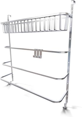 Marastone Handtuchhalter aus Edelstahl für die Tür- oder Wandmontage