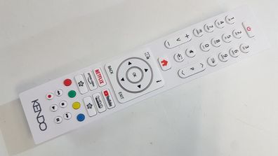 Fernbedienung Kendo RC45135TR mit Netflix YouTube Prime Twitch weiß