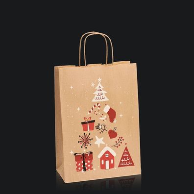 Einkaufstasche Christmas Größe M