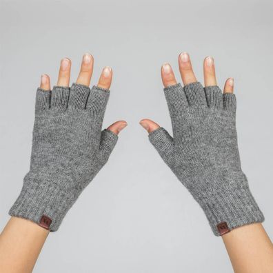 Back on Track Halbhandschuhe Vide grau