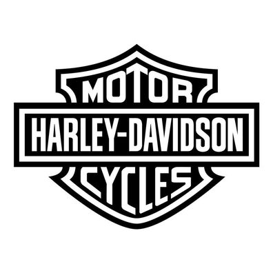 Auto Aufkleber "Harley Davidson" Logo Biker Motorrad Route 66 Vinyl Sticker #0339
