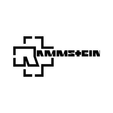 Auto Aufkleber "Rammstein" Logo Rammstein Till Lindemann Sticker #0141