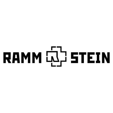 Auto Aufkleber "Rammstein" Logo Rammstein Till Lindemann Sticker #0144