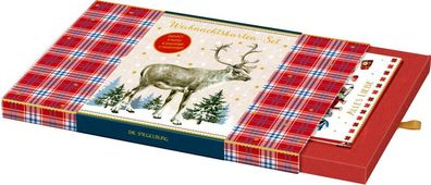 Weihnachtskarten-Set - Lichterhelle Weihnachtszeit Coppenrath Verlag, 18866
