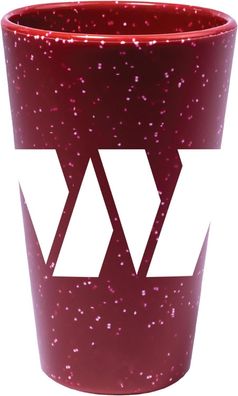 NFL Washington Commanders Pint Glas Bier Bierglas 470ml Trinkbecher Silikon 1763