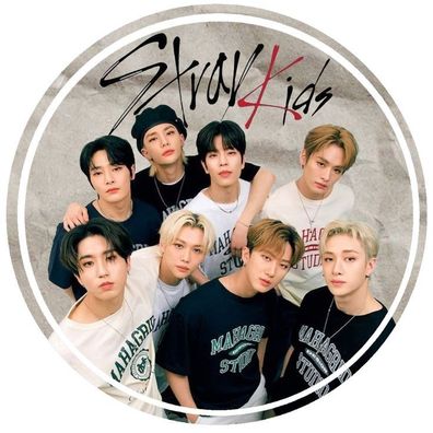 STRAY KIDS Essbar Hyunjin Felix Zuckermasse Tortenbild Tortenaufleger + 4 Muffin s5