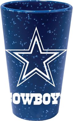 NFL Dallas Cowboys Pint Glas Bier Bierglas 470ml Trinkbecher Silikon 1527