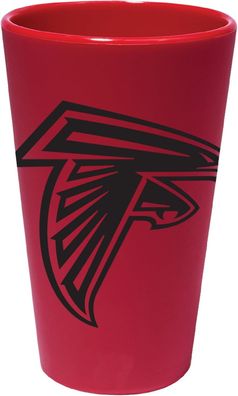 NFL Atlanta Falcons Pint Glas Bier Bierglas 470ml Trinkbecher Silikon 1459
