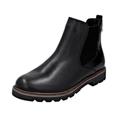 Remonte Chelsea Boots - Schwarz Glattleder