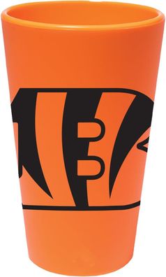 NFL Cincinnati Bengals Pint Glas Bier Bierglas 470ml Trinkbecher Silikon 1503