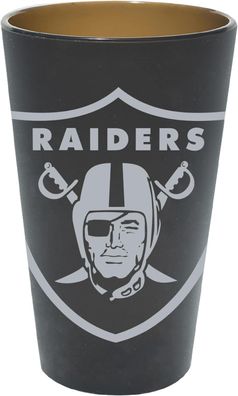 NFL Las Vegas Raiders Pint Glas Bier Bierglas 470ml Trinkbecher Silikon 1602