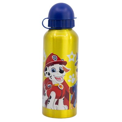 Paw Patrol Trinkflasche Aluminium, 530 ml, mit Sicherheitsverschluss