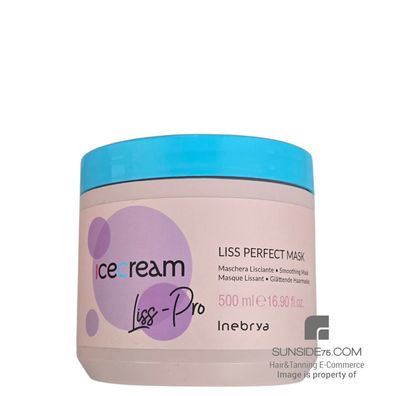 Inebrya/Ice Cream Liss Perfect "Krauses Haar" 500ml/Haarpflege/Haarmaske