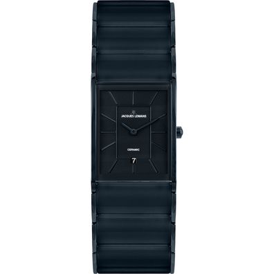 Jacques LEMANS Herrenuhr Dublin Keramik 1-1939H 5 ATM