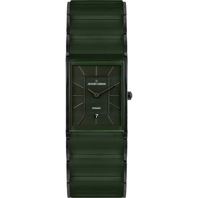 Jacques LEMANS Herrenuhr Dublin Keramik 1-1939I 5 ATM