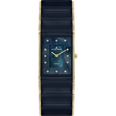 Jacques LEMANS Damenuhr Dublin Keramik 1-1940L 5 ATM