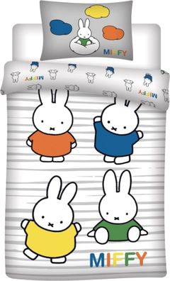 Miffy Bettwäsche Babybettwäsche 100 x 135 cm