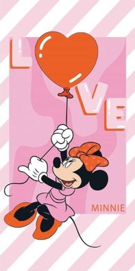 Minnie Mouse Duschtuch Strandtuch Badetuch 70 x 140 cm