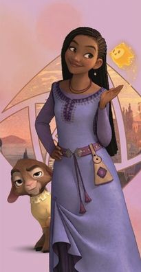 Disney Wish Asha Duschtuch Strandtuch Badetuch 70 x 140 cm