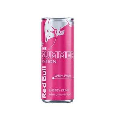 Red Bull Summer Edition White Peach Energy Drink Redbull 250ml