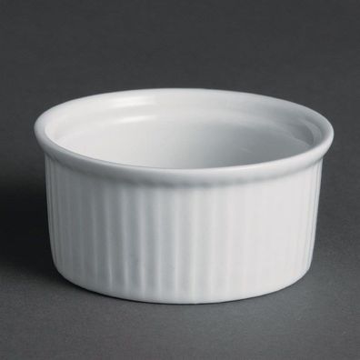 Olympia Whiteware Auflaufförmchen 7cm (12 Stück)