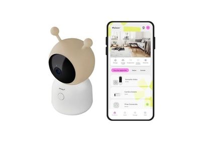 OMAJIN Smart Babyphone mit HD-Kamera, Nachtlicht Sensoren