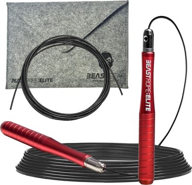 Beast Gear Springseil Erwachsene Fitness Jump Rope - Indoor-/Outdoor-Sprungseil