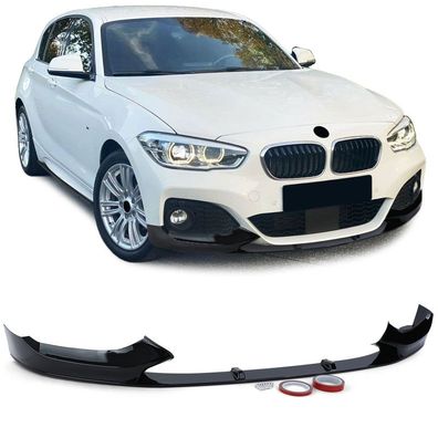Front Spoiler Lippe Performance Schwarz Glanz passend für BMW F20 F21 LCI 15-19