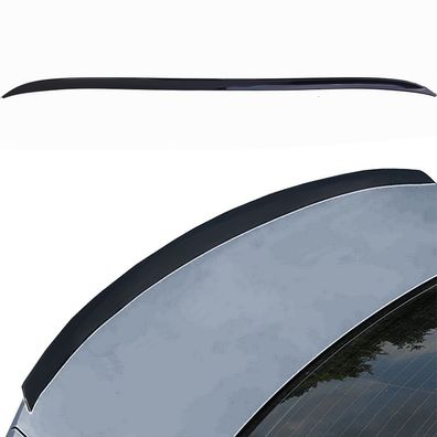 Flexible Spoilerlippe – Universal Front/Heck – Klebebefestigung Schwarz 120x4cm