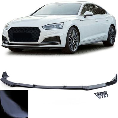 Front Spoiler Lippe Performance Schwarz Glanz passend für Audi A5 F5 2016-2019