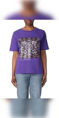 Cavalli Class T-Shirt lila Damen PXT60B JD060 02038