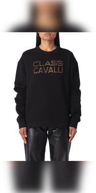 Cavalli Class Sweatshirt schwarz Damen PXT65M CF050 05051