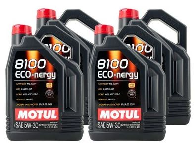Motul 8100 Eco-nergy 5W-30 4x5 Liter