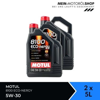 Motul 8100 Eco-nergy 5W-30 2x5 Liter