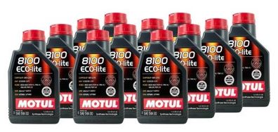 Motul 8100 Eco-lite 5W-30 12x1 Liter