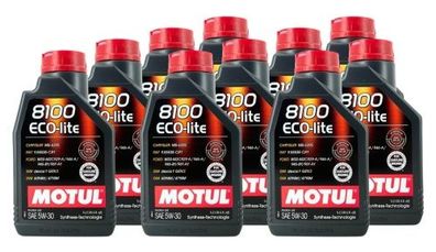 Motul 8100 Eco-lite 5W-30 10x1 Liter